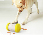 Dog Treat Leaking Interactive Toy With Wheel