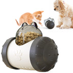 Dog Treat Leaking Interactive Toy With Wheel