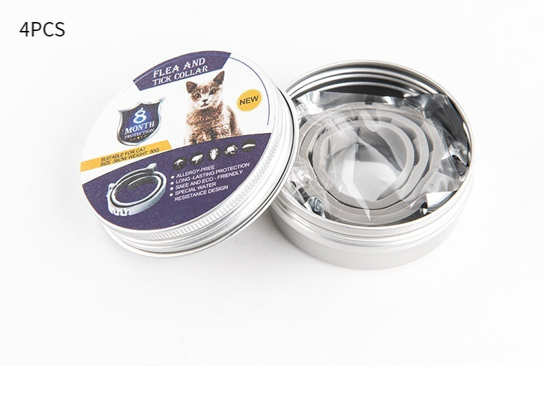 Pet Anti-Mosquito Collar Cat & Dog Adjustable Insect Repellent Collar