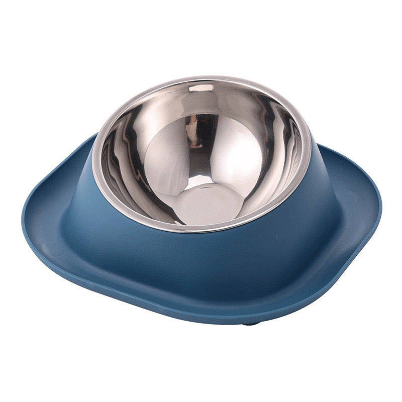 Stainless Steel Anti-leakage Pet Food Bowl Holder