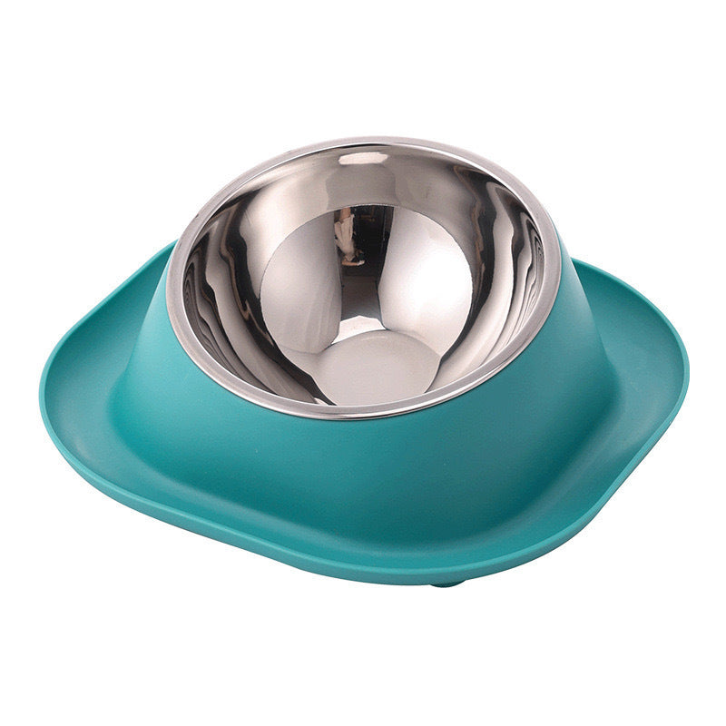 Stainless Steel Anti-leakage Pet Food Bowl Holder