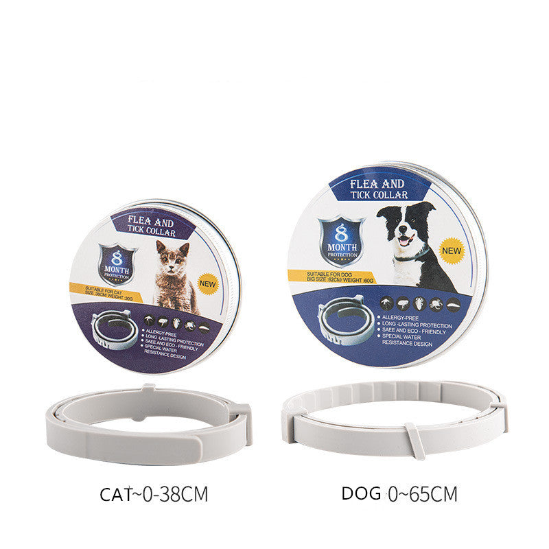 Pet Anti-Mosquito Collar Cat & Dog Adjustable Insect Repellent Collar
