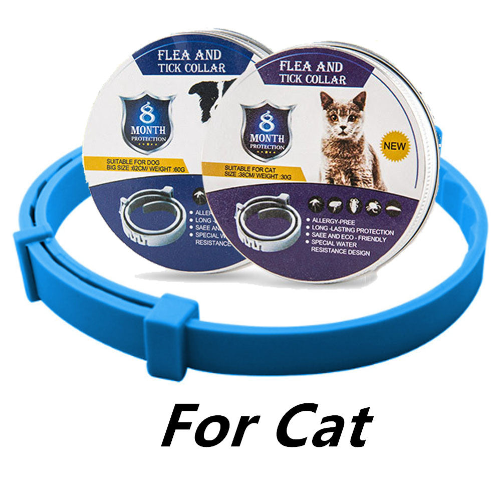 Pet Anti-Mosquito Collar Cat & Dog Adjustable Insect Repellent Collar