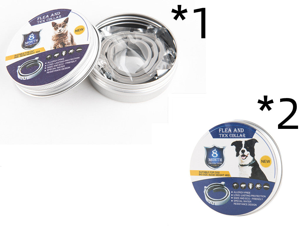 Pet Anti-Mosquito Collar Cat & Dog Adjustable Insect Repellent Collar