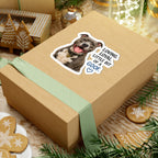 Loving. Loyal. Little Bit of a Goof Dog Kiss-Cut Sticker