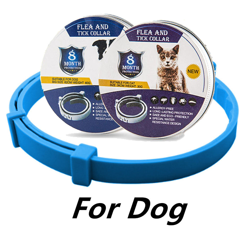 Pet Anti-Mosquito Collar Cat & Dog Adjustable Insect Repellent Collar