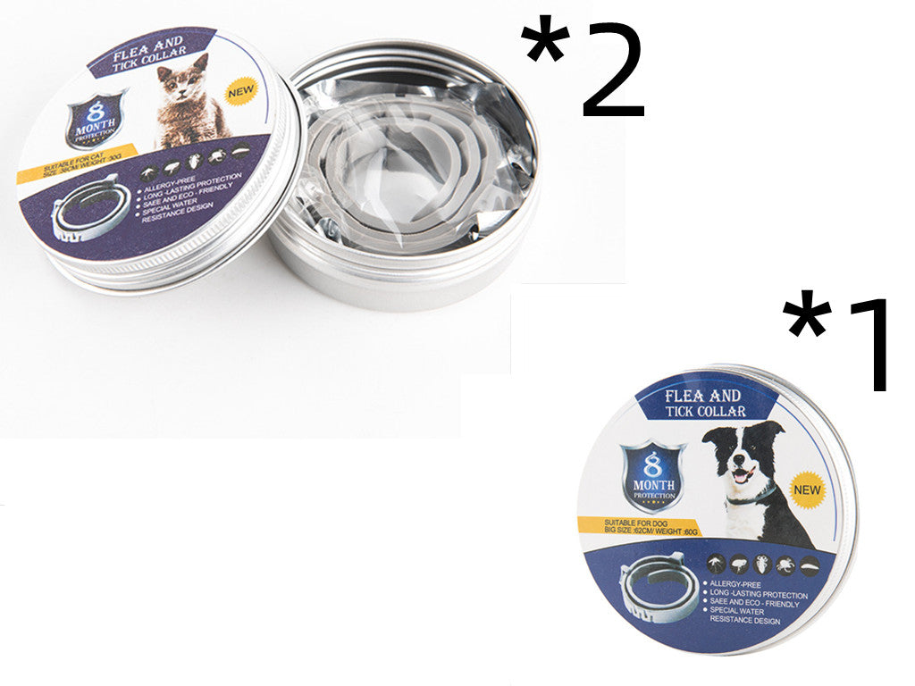 Pet Anti-Mosquito Collar Cat & Dog Adjustable Insect Repellent Collar