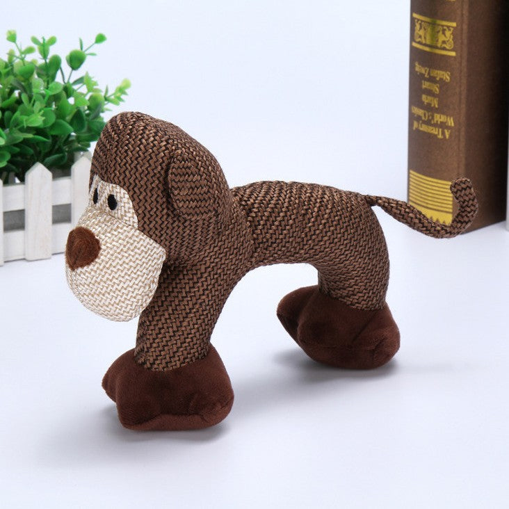 Bite Resistant Squeaky Chew Toys For Small & Large Dogs