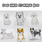 Clear Pet Fur DIY Keepsake Capsule Pendant Keychain