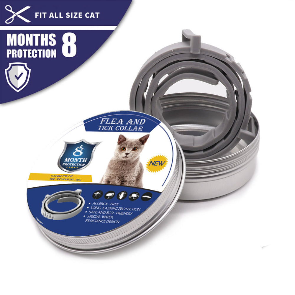 Pet Anti-Mosquito Collar Cat & Dog Adjustable Insect Repellent Collar
