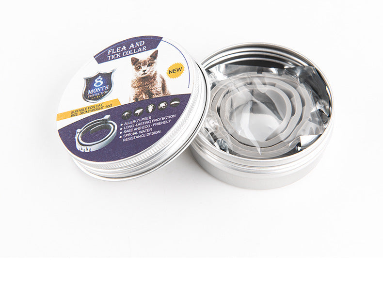 Pet Anti-Mosquito Collar Cat & Dog Adjustable Insect Repellent Collar