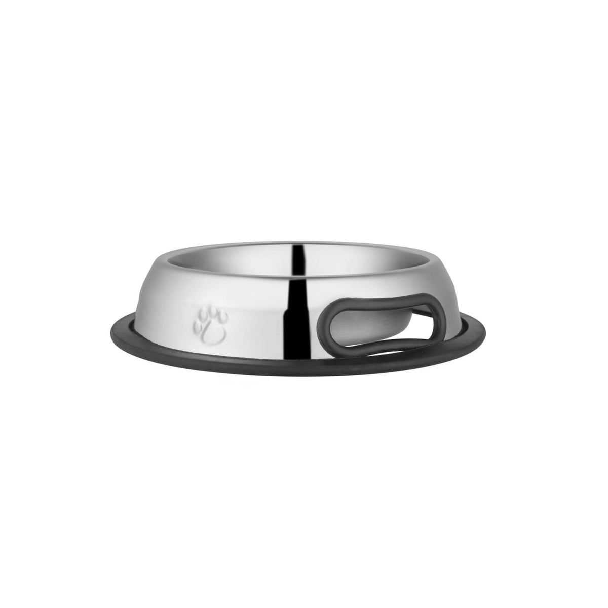 Jeffers Pet Embossed No-Tip Anti-Skid Stainless Steel Pet Bowls for Dogs, Cats, Puppies, Kittens