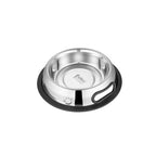 Jeffers Pet Embossed No-Tip Anti-Skid Stainless Steel Pet Bowls for Dogs, Cats, Puppies, Kittens