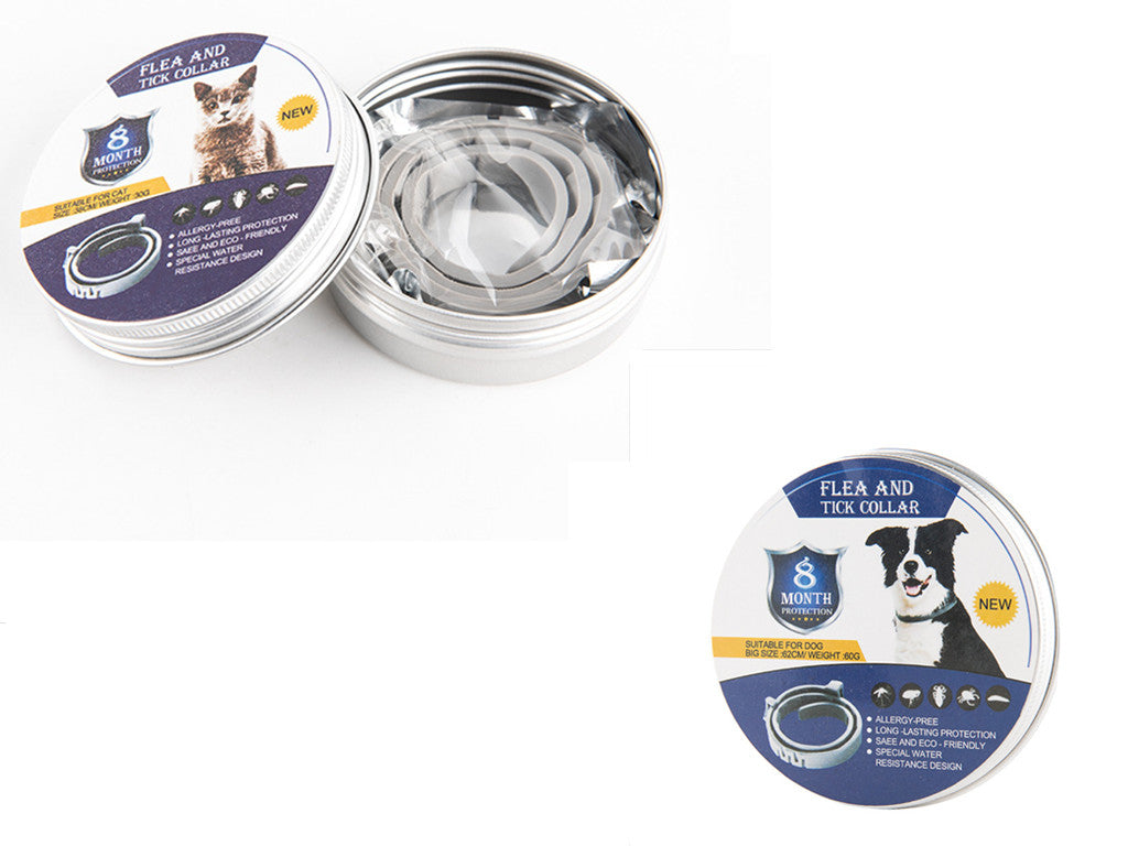 Pet Anti-Mosquito Collar Cat & Dog Adjustable Insect Repellent Collar