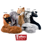 Jeffers Thinnies Unstuffed Plush Dog Toys