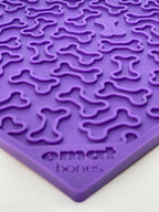 Bones eMat - Enrichment Lick Mat for Dogs and Cats | eMat Enrichment Toy for Anxiety Relief by SodaPup