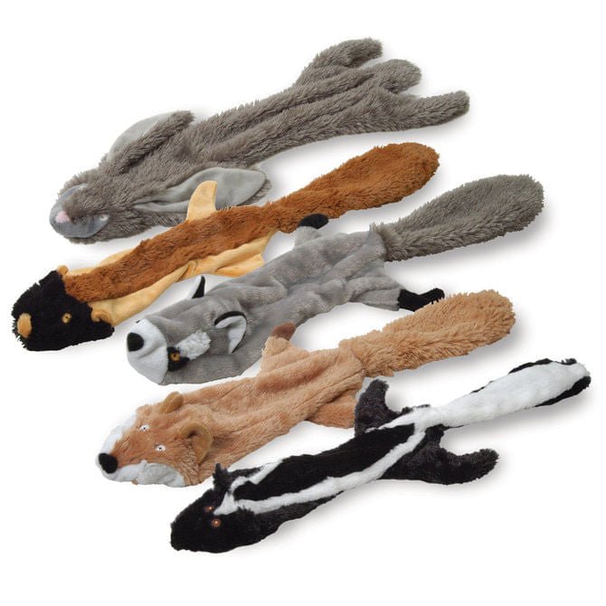 Jeffers Thinnies Unstuffed Plush Dog Toys