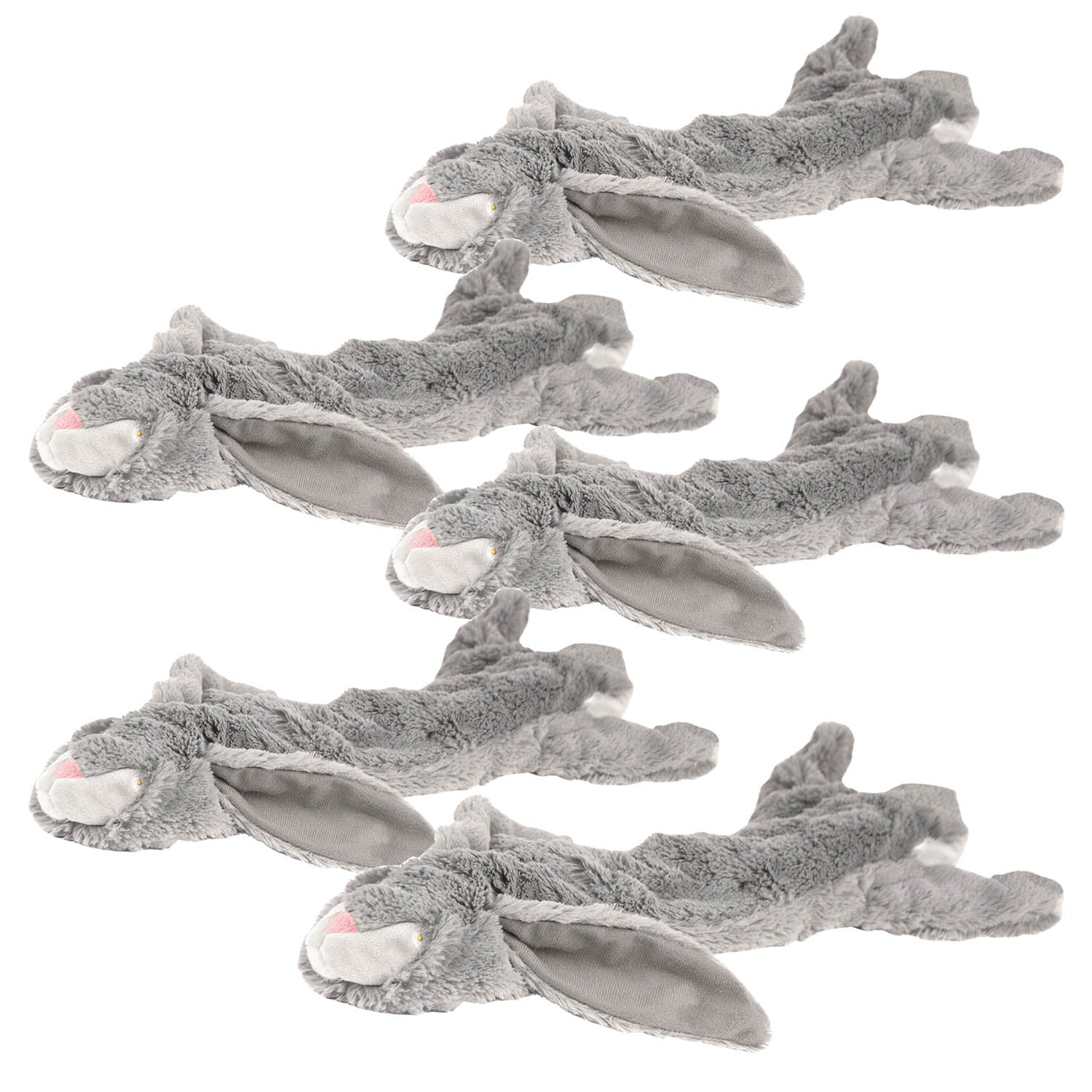 Jeffers Thinnies Unstuffed Plush Dog Toys