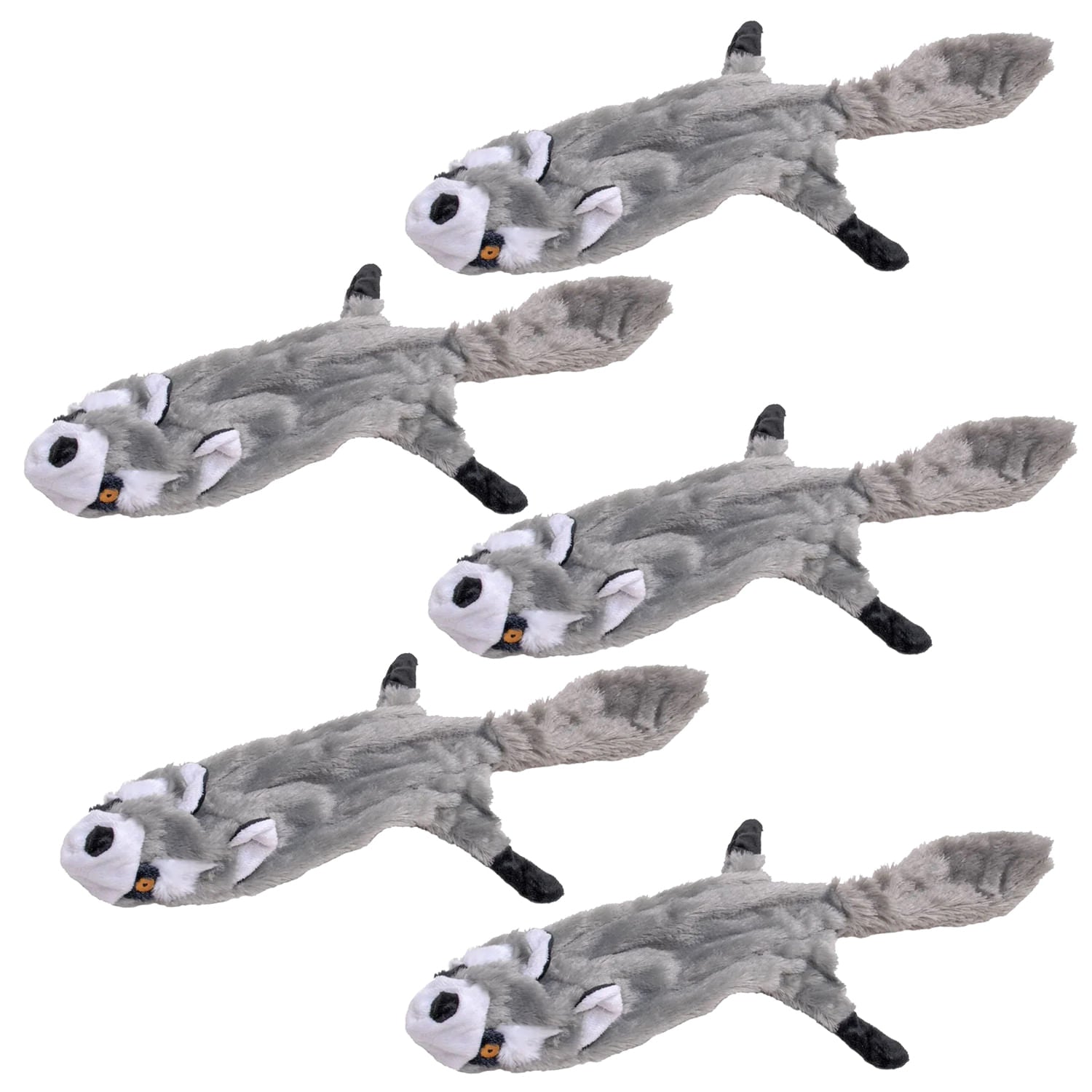 Jeffers Thinnies Unstuffed Plush Dog Toys