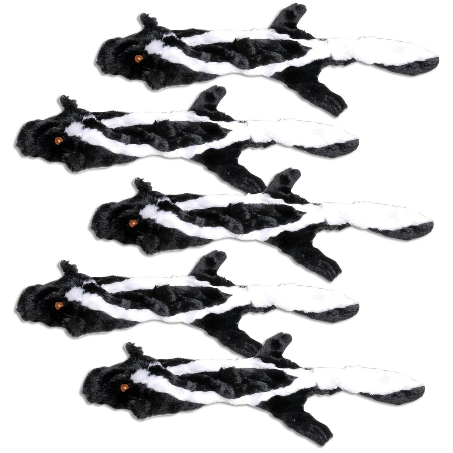Jeffers Thinnies Unstuffed Plush Dog Toys